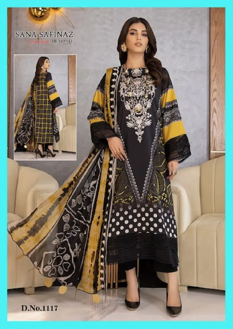 Sana Safinaz Beyond Casual Wear Lawn Cotton Pakistani Dress Material Wholesale Shop In Surat